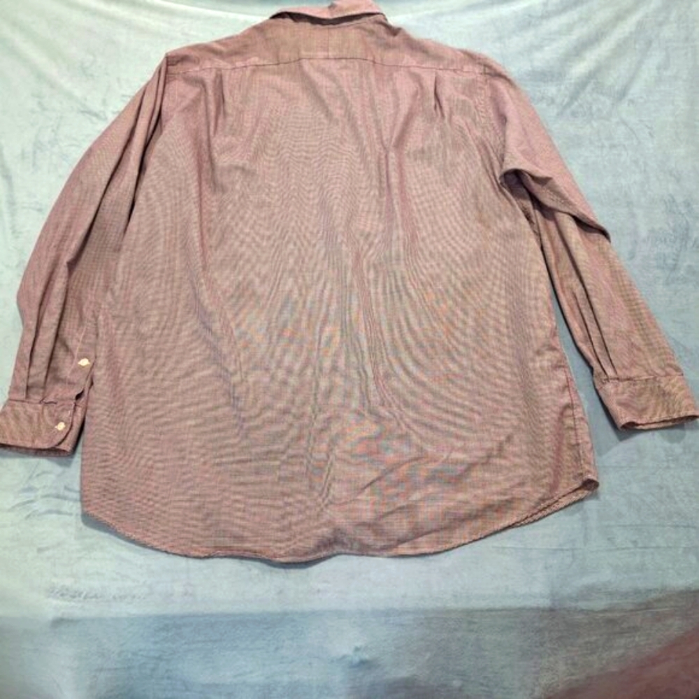 Vintage Ralph Lauren Button Down Red/White Checkered Men XL Long Sleeve Shirt - Picture 11 of 11